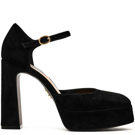 LM - Steve Madden Lexie black suede