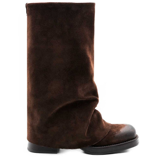 LM - Stivale Levian camoscio testa di moro