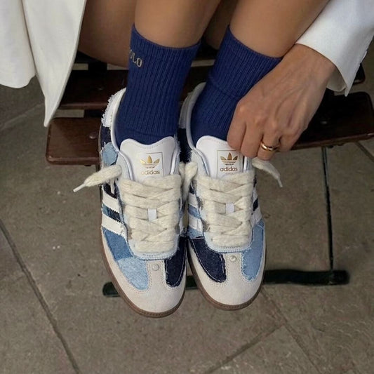 LM - Adidas Samba Lincoln white denim