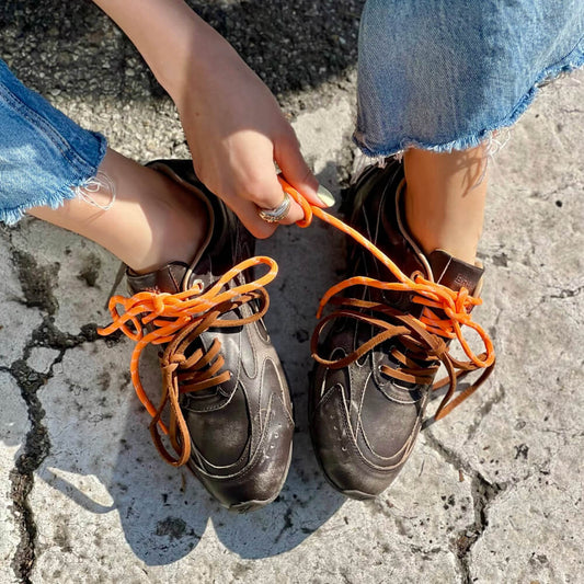 OF - BRONX Sneaker Myr-aa chocolate/blush