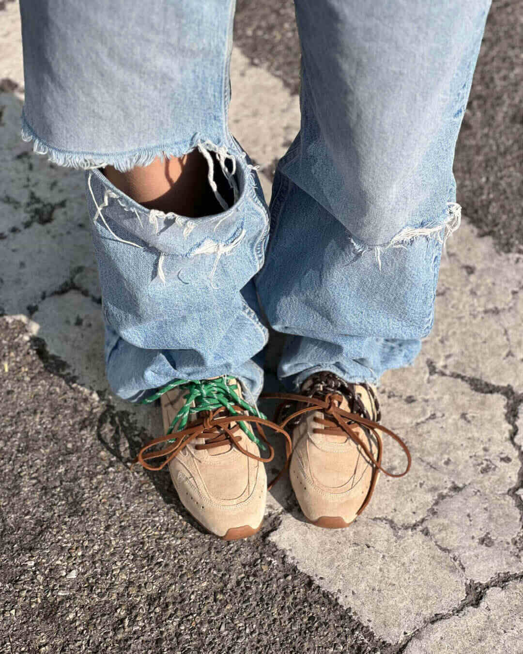 OF - BRONX Sneaker Myr-aa off white/blush