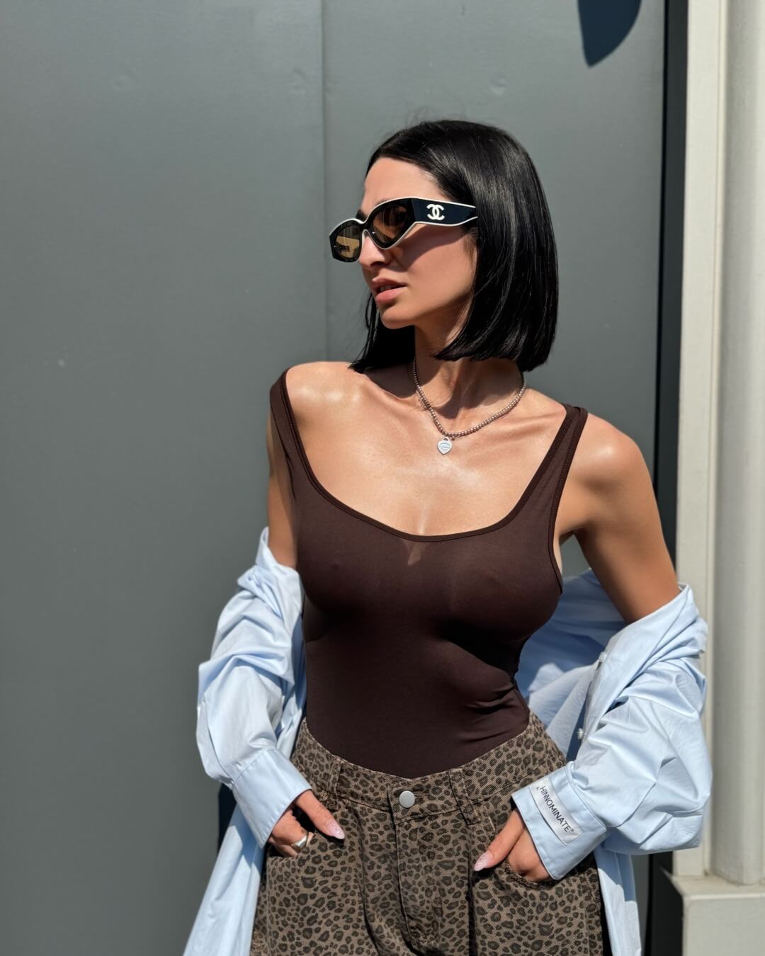 OF - Body Aisha marrone schiena nuda