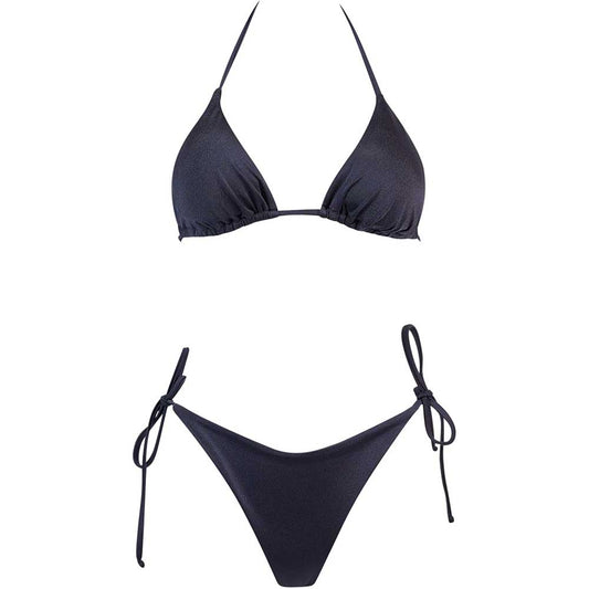 LM - Matinée Bikini Kate lycra lucida nero