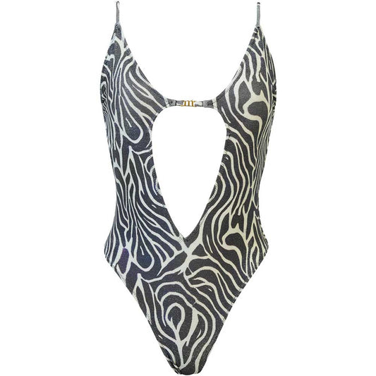 LM - Matinée Intero Lilly zebrato bianco