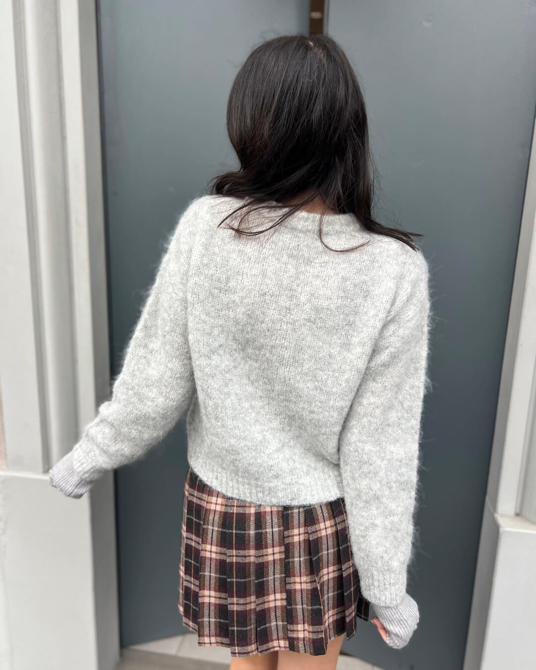 OF - Cardigan Myu grigio