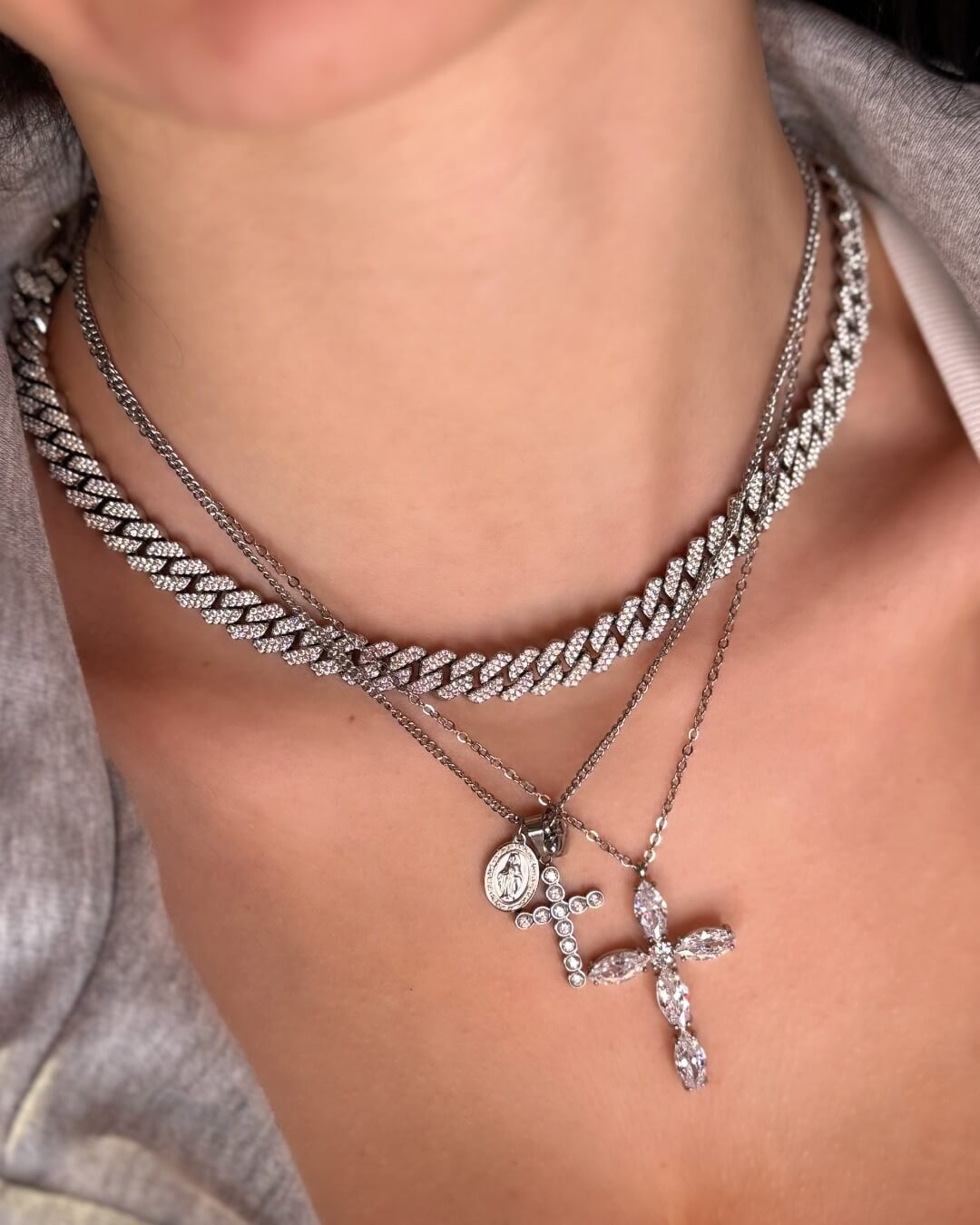 OF - Collane mix cross