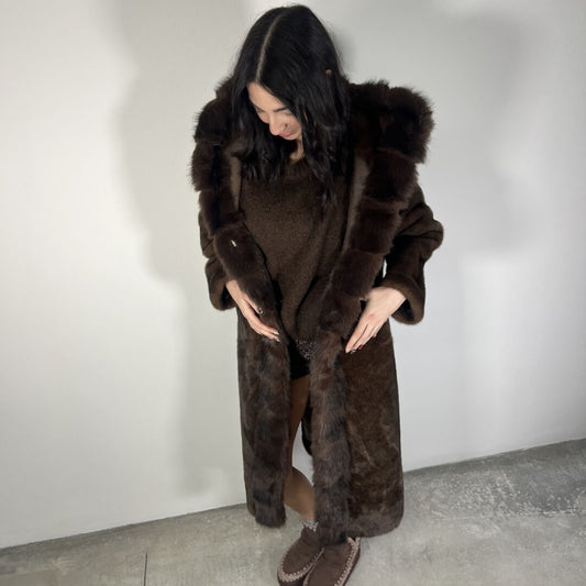 LM - Ecopelliccia Egon marrone