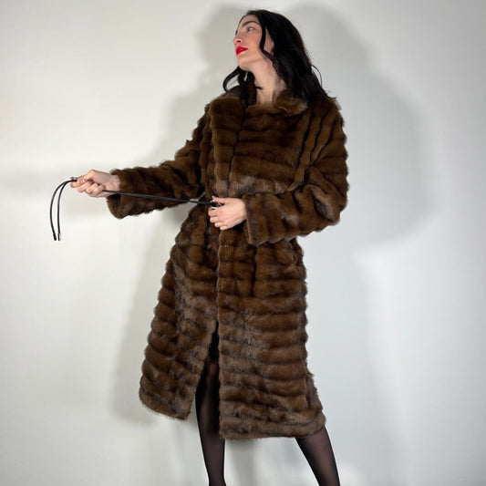 OF - Ecopelliccia Chicago marrone