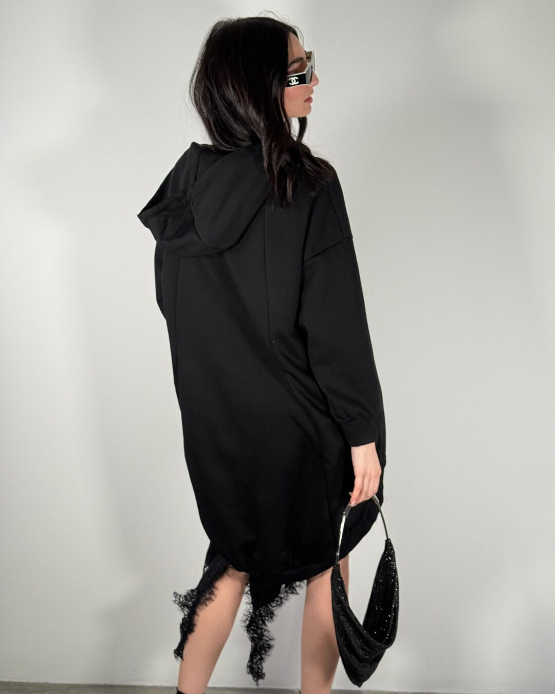 OF - Felpa Priscilla nero