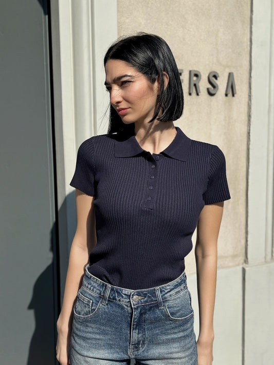 OF - Polo Aston con bottoni