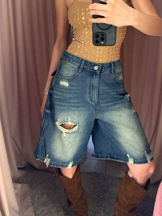 LM - Jorts Elias vintage denim