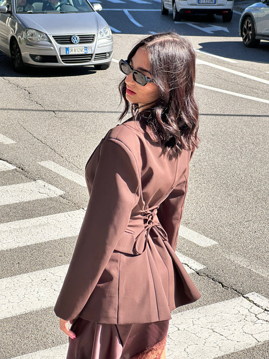 LM - LUMINA Blazer Sebastian marrone