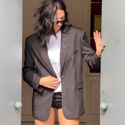 LM - LUMINA Blazer Marble nero