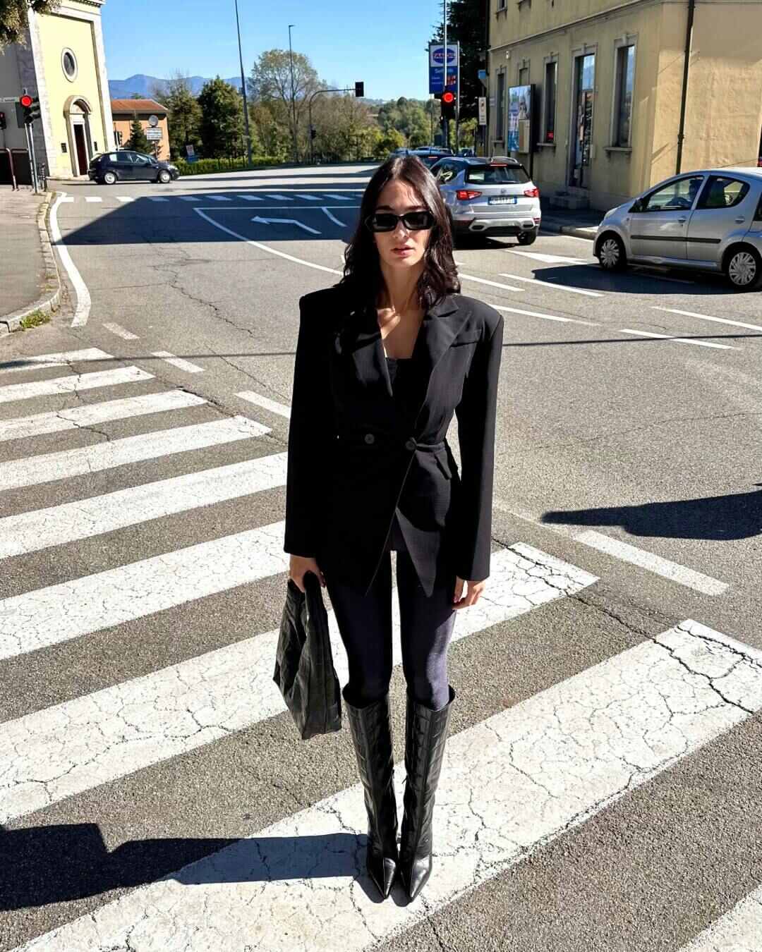 OF - LUMINA Blazer Sebastian nero