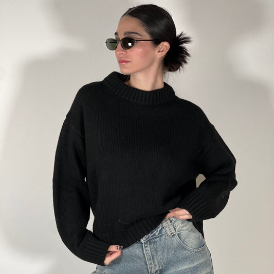 LM - LUMINA Maglione Tom nero