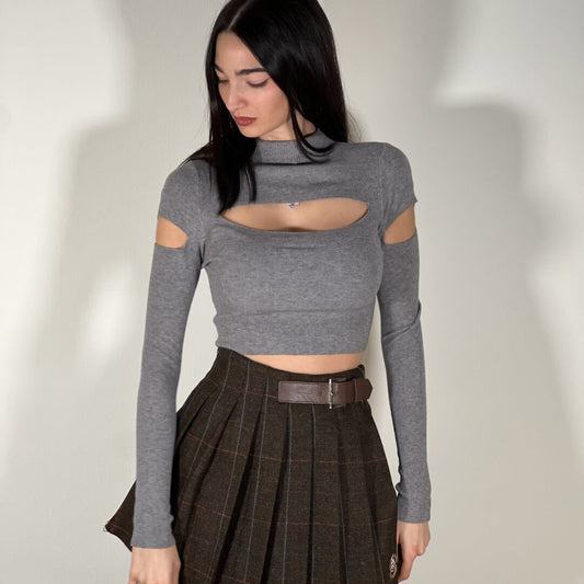 LM - Maglia Cut grigio