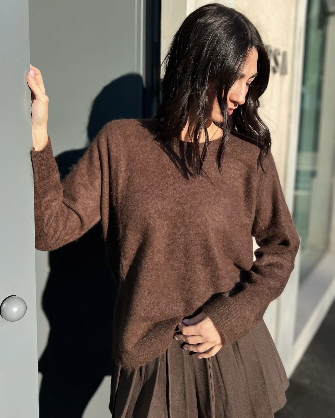 OF - Maglione Lu marrone