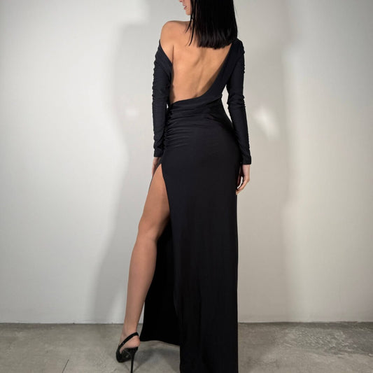 LM - Matinèe Abito Isabel nero