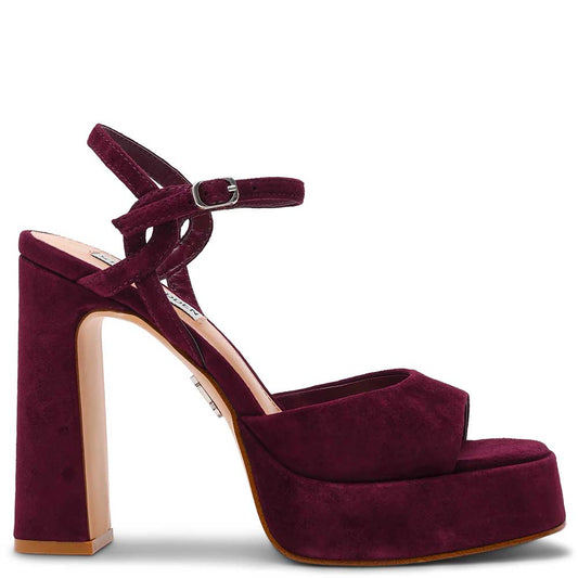 LM - Steve Madden Miliana burgundy velvet