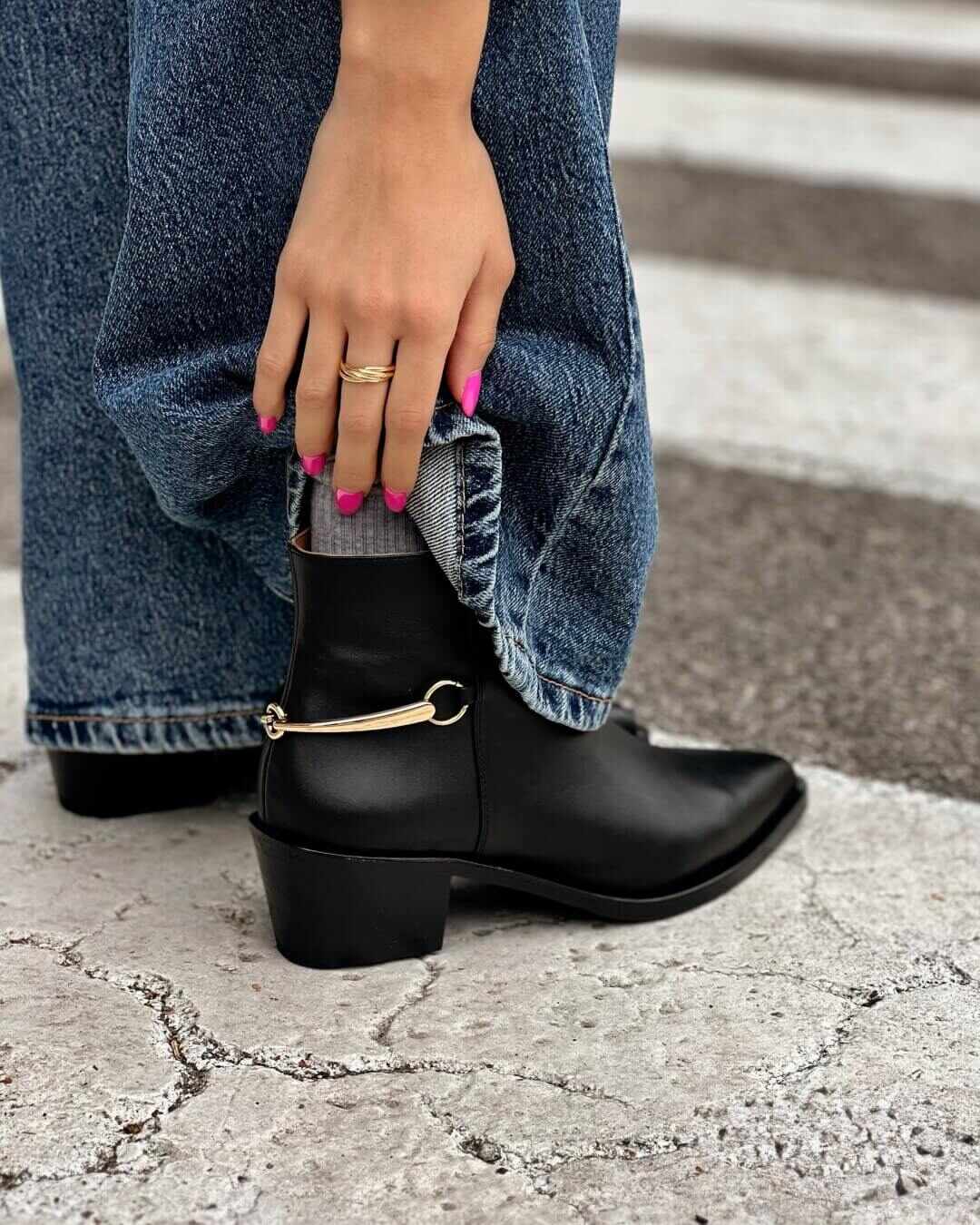 LM - Texano Pier nero con accessorio