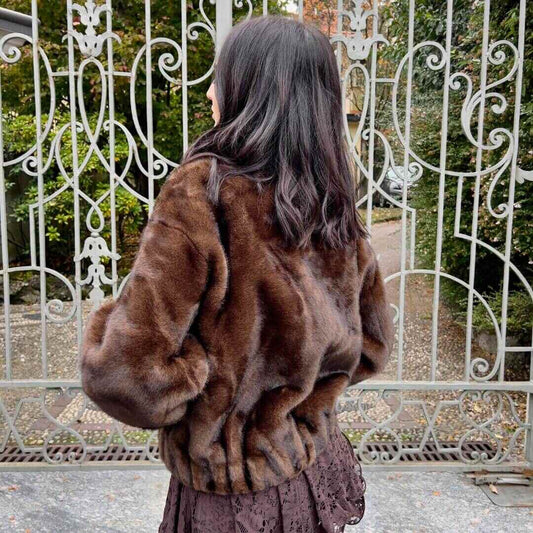 OF - Ecopelliccia Diana marrone