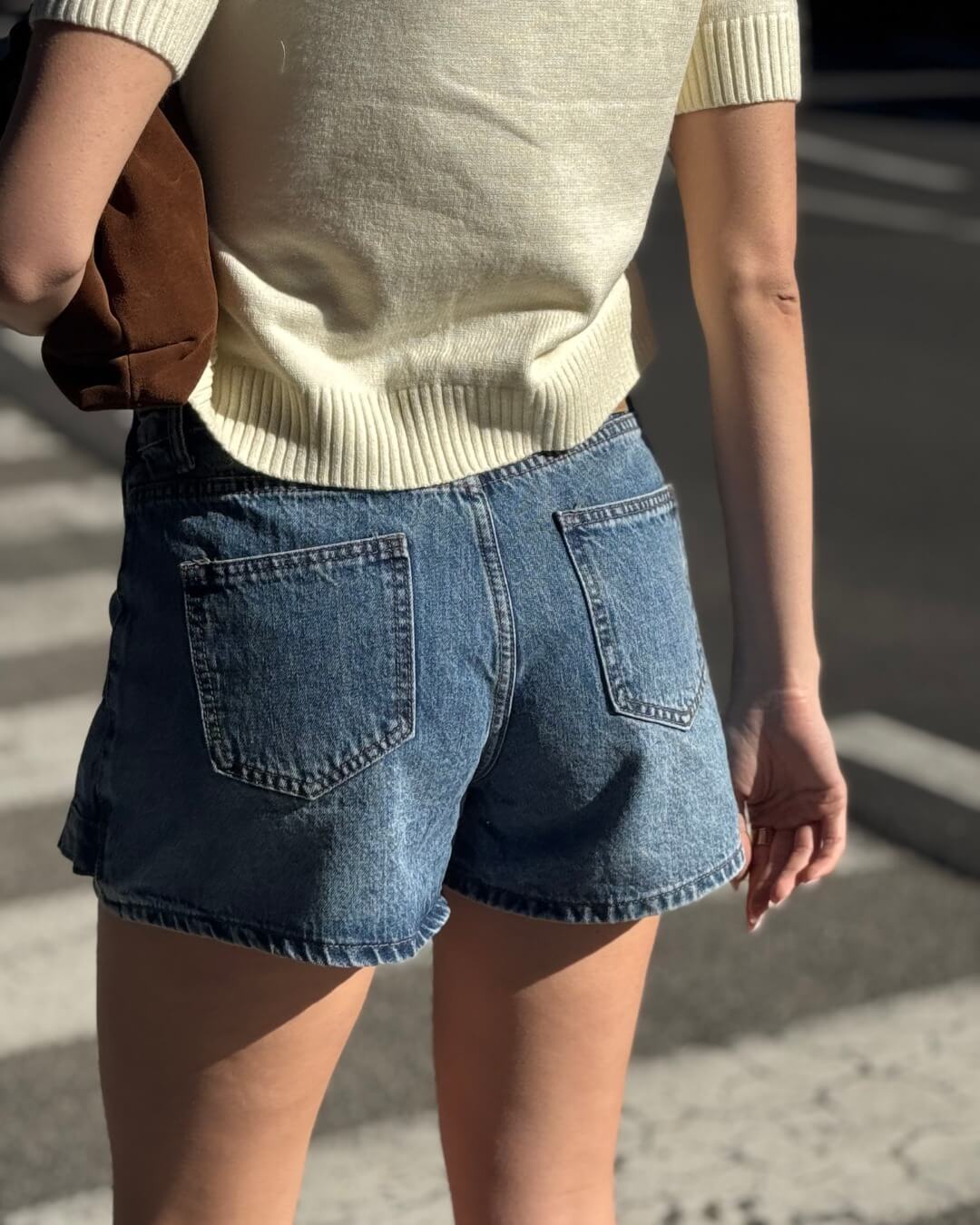 OF - Shorts gonna Michelle light blue