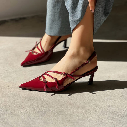 OF - Steve Madden Liana wine patent