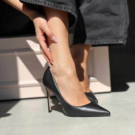 OF - Steve Madden Thrive black leather