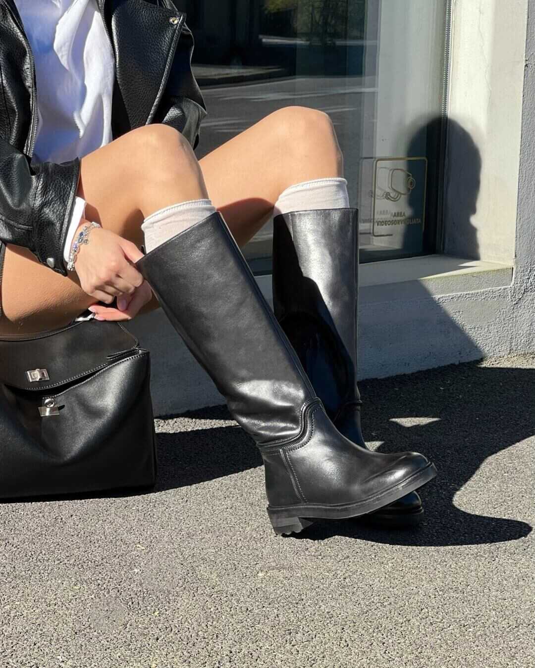 OF - Stivale Rowan nero