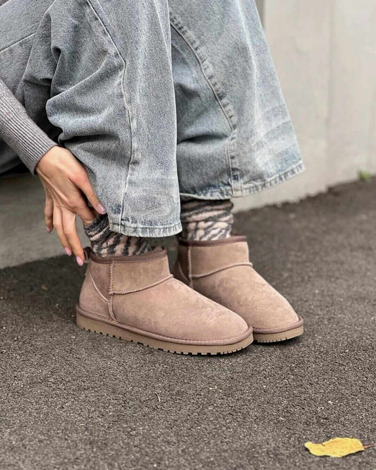 OF - Stivaletto Sweety suede taupe