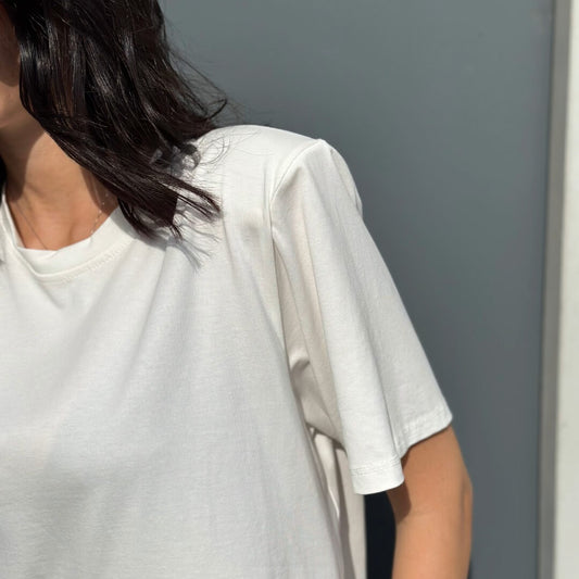 OF - T-shirt over North bianco