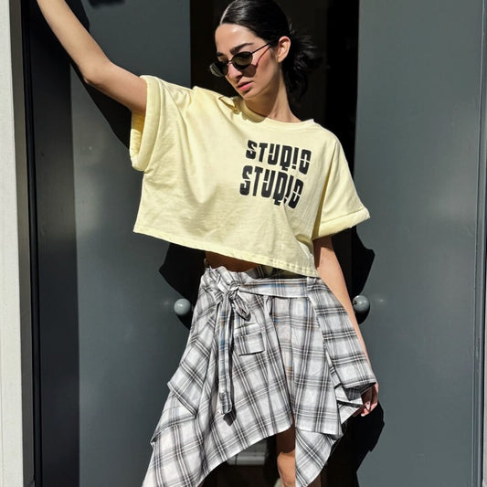 OF - T-shirt Studio limone