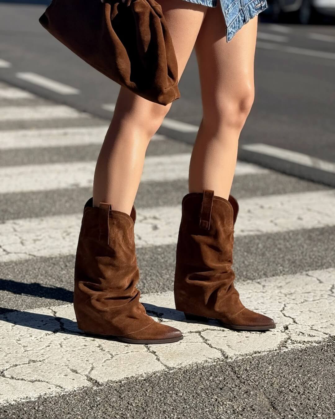 OF - Texano Rauw cuoio