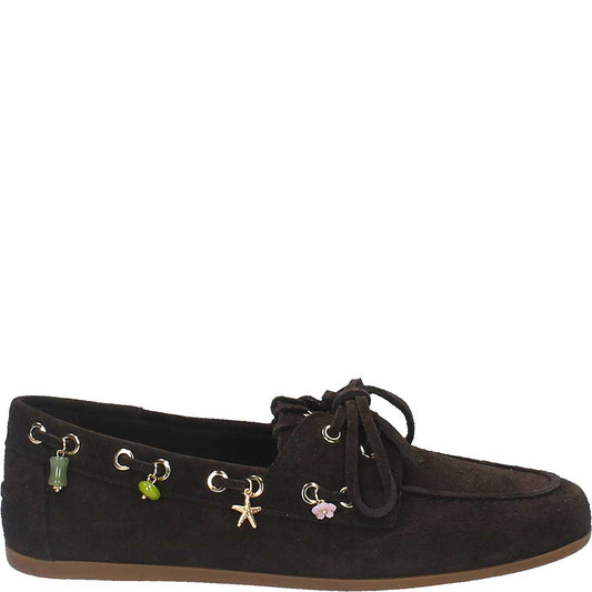 LM - Mocassino Salem testa di moro con charms