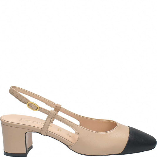 LM - Tacco Cinnamon bicolor nero e cappuccio