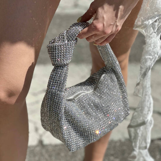 LM - Borsa Ever strass con nodo