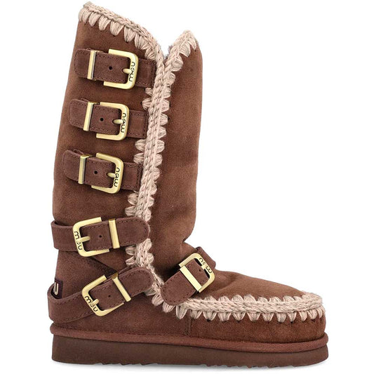 LM - MOU Eskimo 40 buckle straps brown pepper