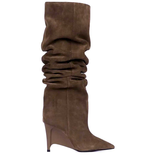 LM - Jeffrey Campbell Selwyn coffee suede