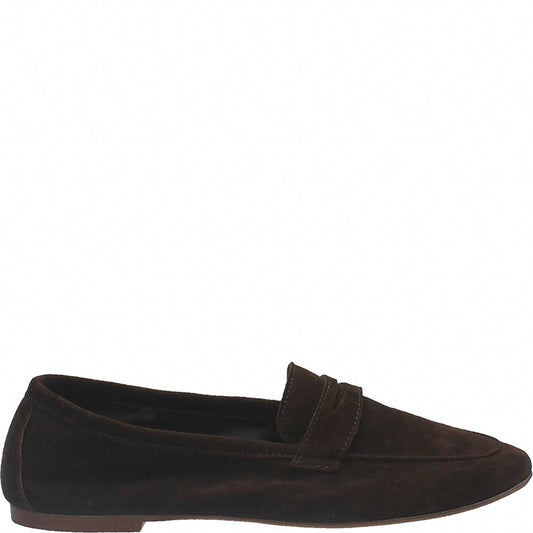 LM - Mocassino Morgana suede choco