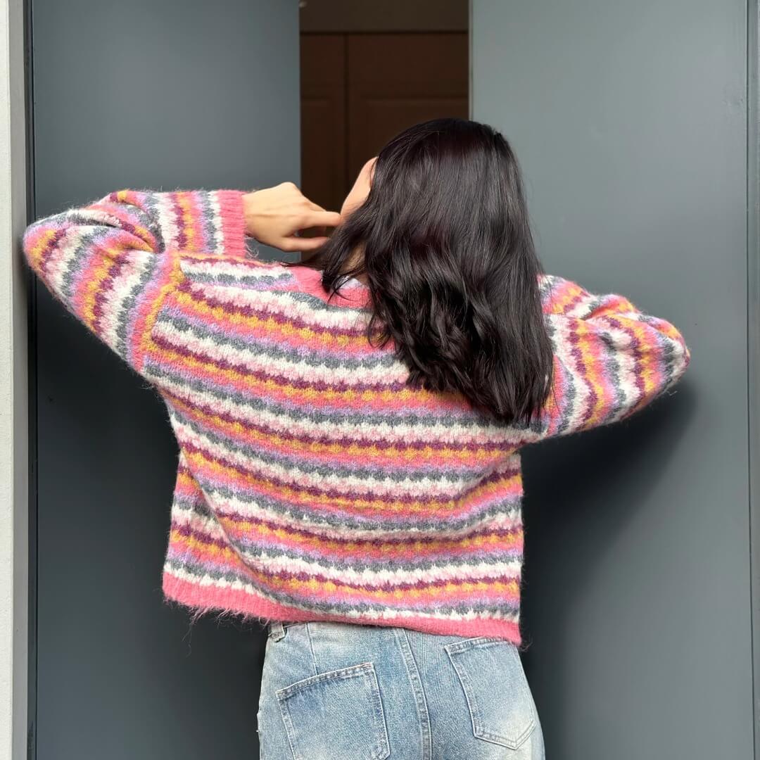 OF - Cardigan Grammy multicolor