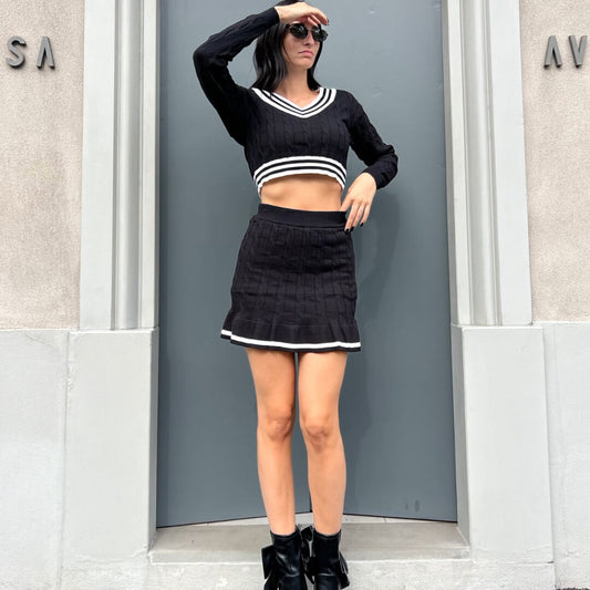 OF - Set Marinette nero