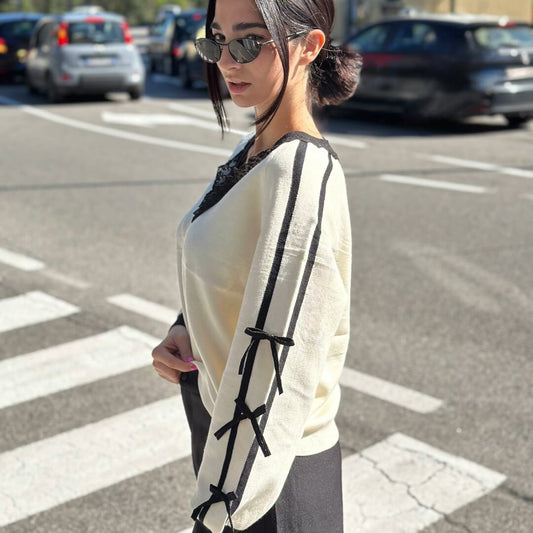 OF - Maglione Zoldie bicolor