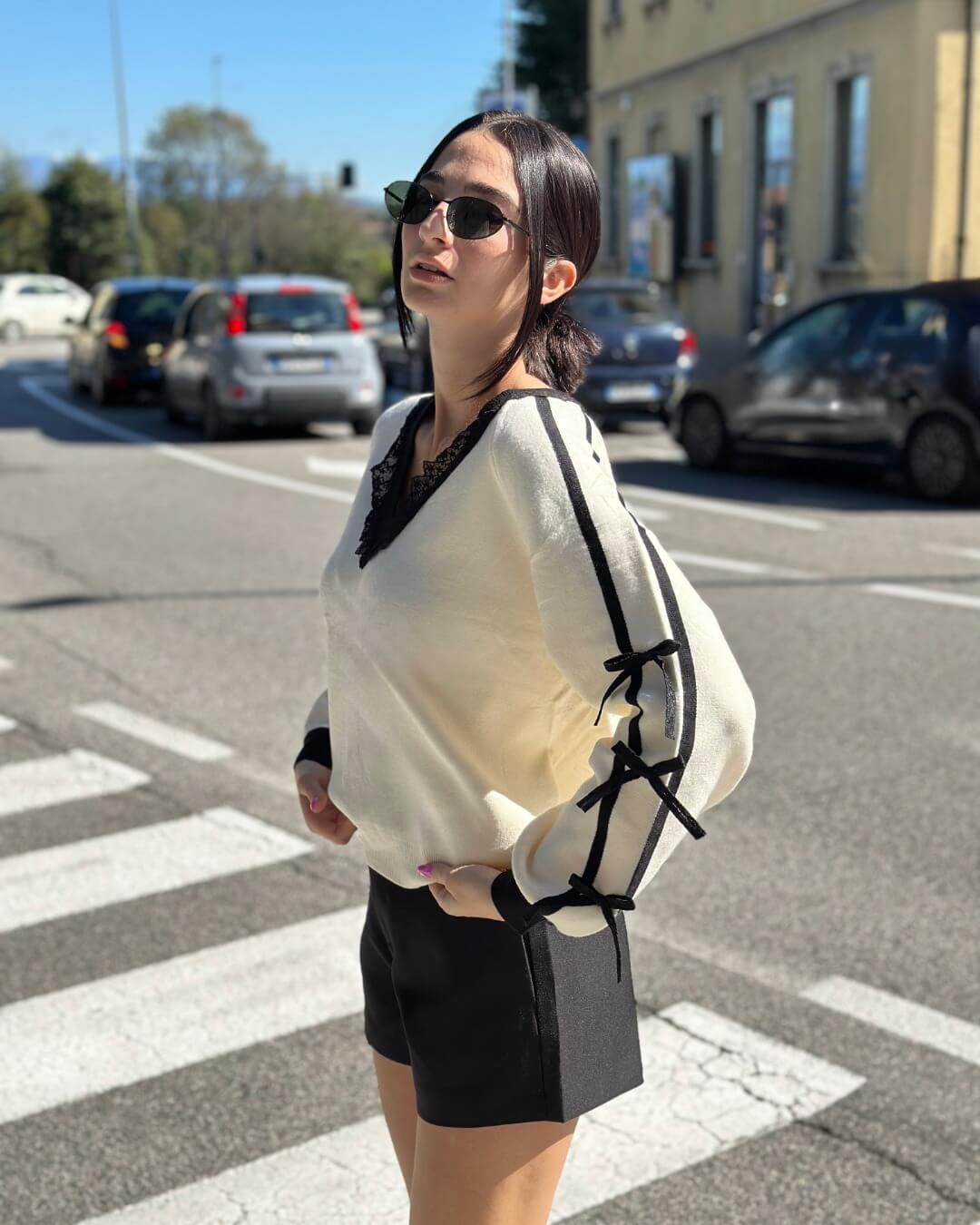 OF - Maglione Zoldie bicolor