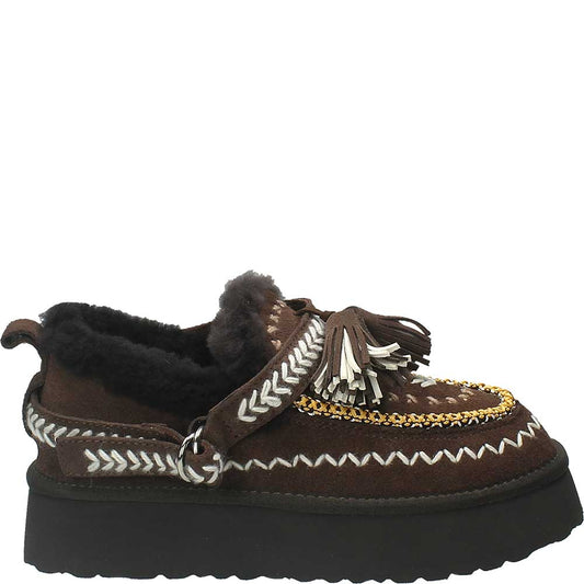 LM - NAN-KU Sabot Clary platform coffee con laccio