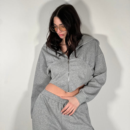 OF - Set tuta Frida grigio