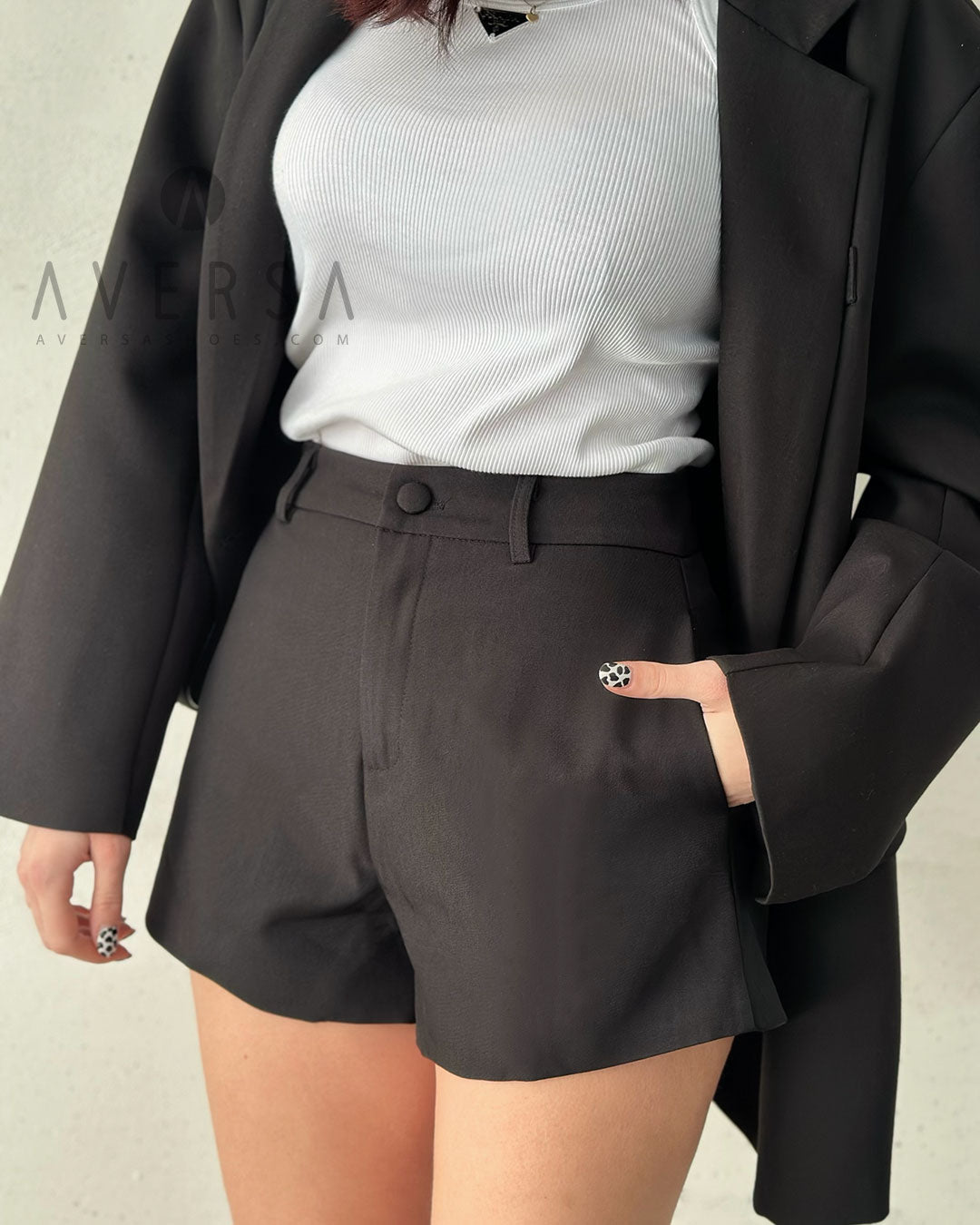 OF - Shorts Uber nero