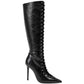 LM - Stivale Ambra stringato nero
