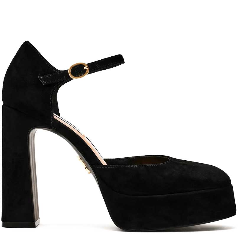 LM - Steve Madden Lexie black suede