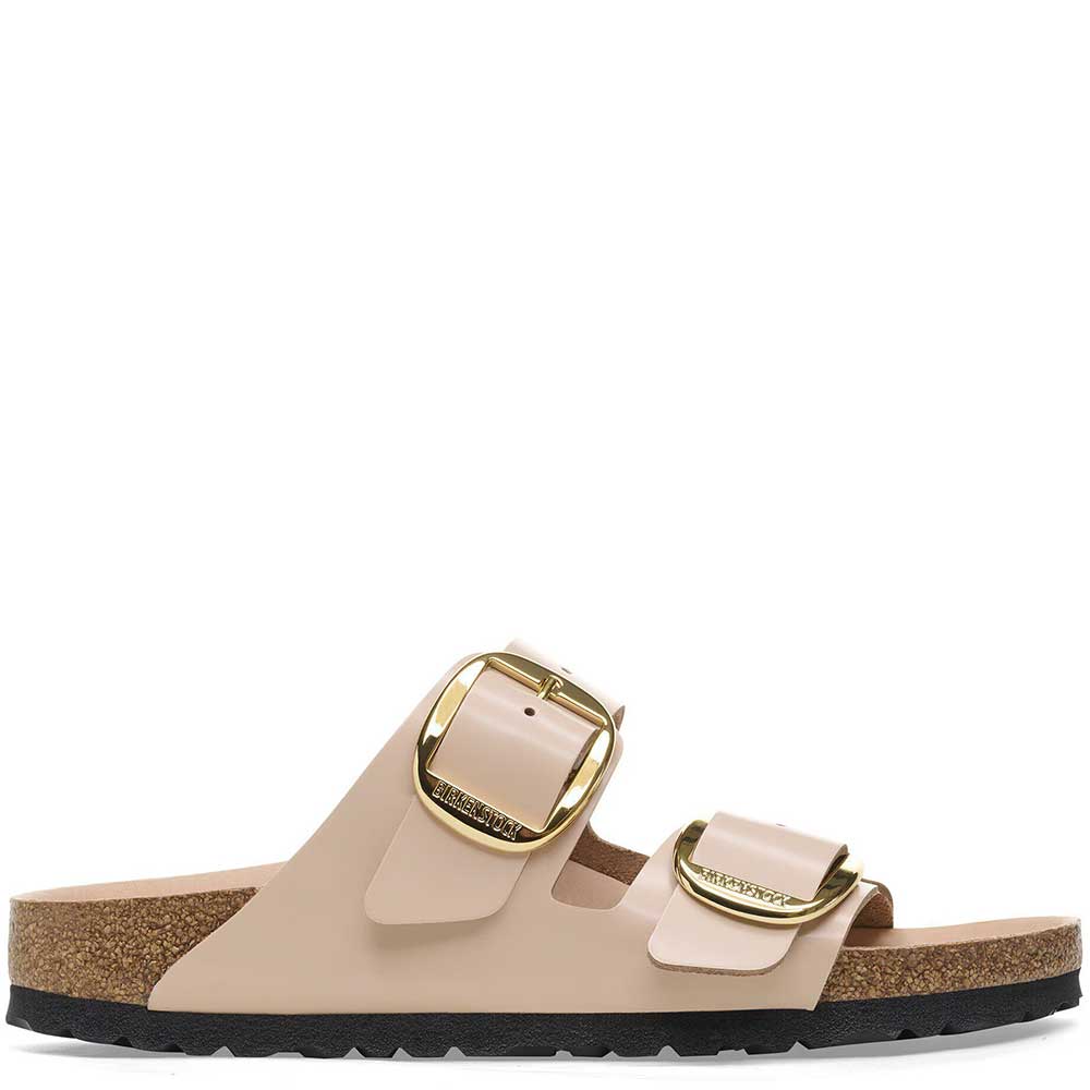 LM - Birkenstock Arizona Big buckle hex shine new beige