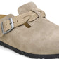 LM - Birkenstock Boston Braided taupe suede